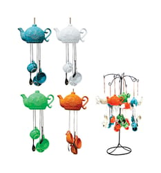 Alpine Ceramic Assorted Teacup Wind Chime