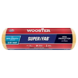 Wooster Super/Fab Knit 9 in. W X 3/8 in. Regular Paint Roller Cover 1 pk