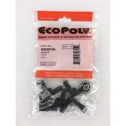 Flair-It Ecopoly 3/8 in. PEX Barb X 3/8 in. D PEX Plastic Elbow