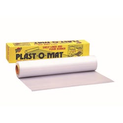 Warp's Plast-O-Mat 50 ft. L X 30 in. W White Floor Runner