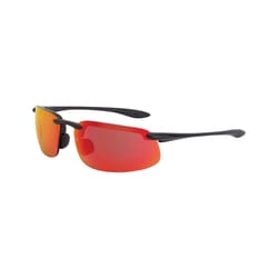 Crossfire ES4 Safety Glasses Red Lens Black Frame 1 pc