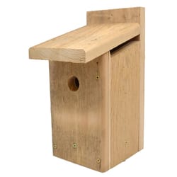 Songbird Essentials 12 in. H X 5 in. W X 6 in. L Red Cedar Bird House