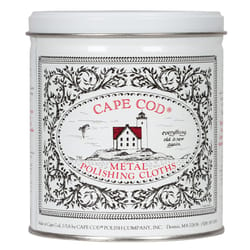 Cape Cod Vanilla Scent Metal Polish 3 oz Cloth