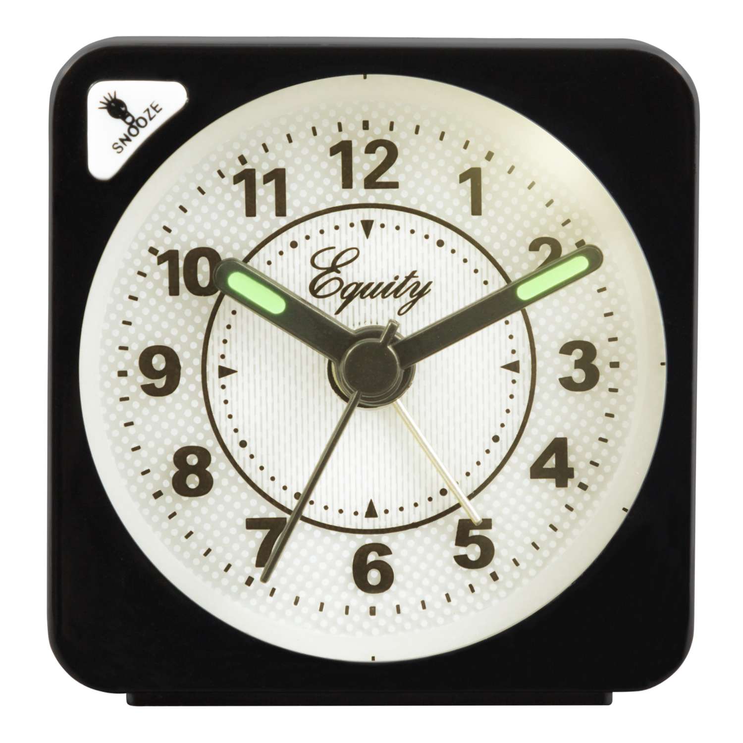 La Crosse Technology Equity 2.5 in. Black Travel Alarm Clock Analog Battery Operated Ace Hardware
