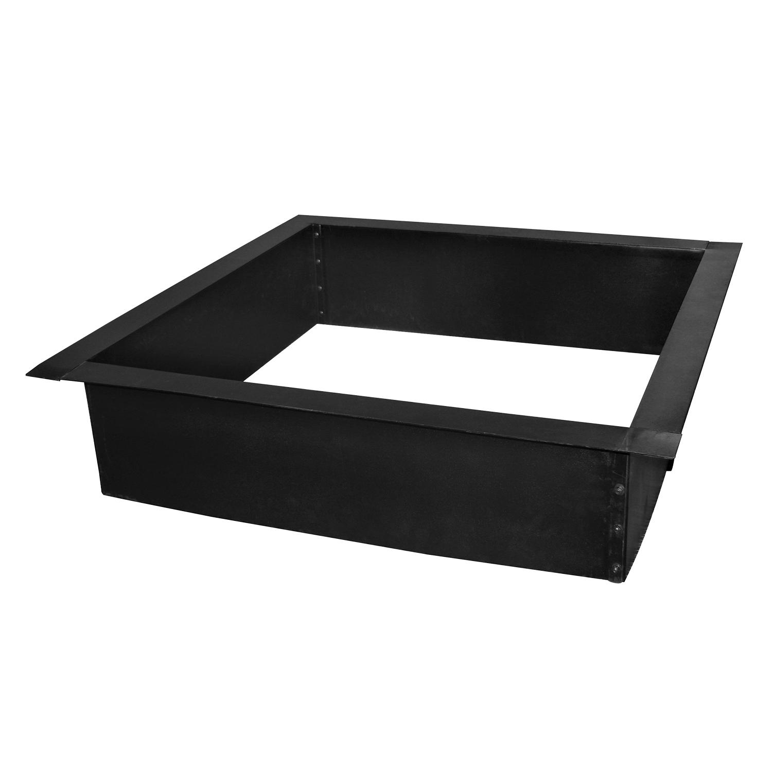Blue Sky Outdoor Living 10 in. H X 36 in. W Porceain/Steel Square Fire Ring or Block Insert Fire Rin Sansujyuku sansujyuku.com