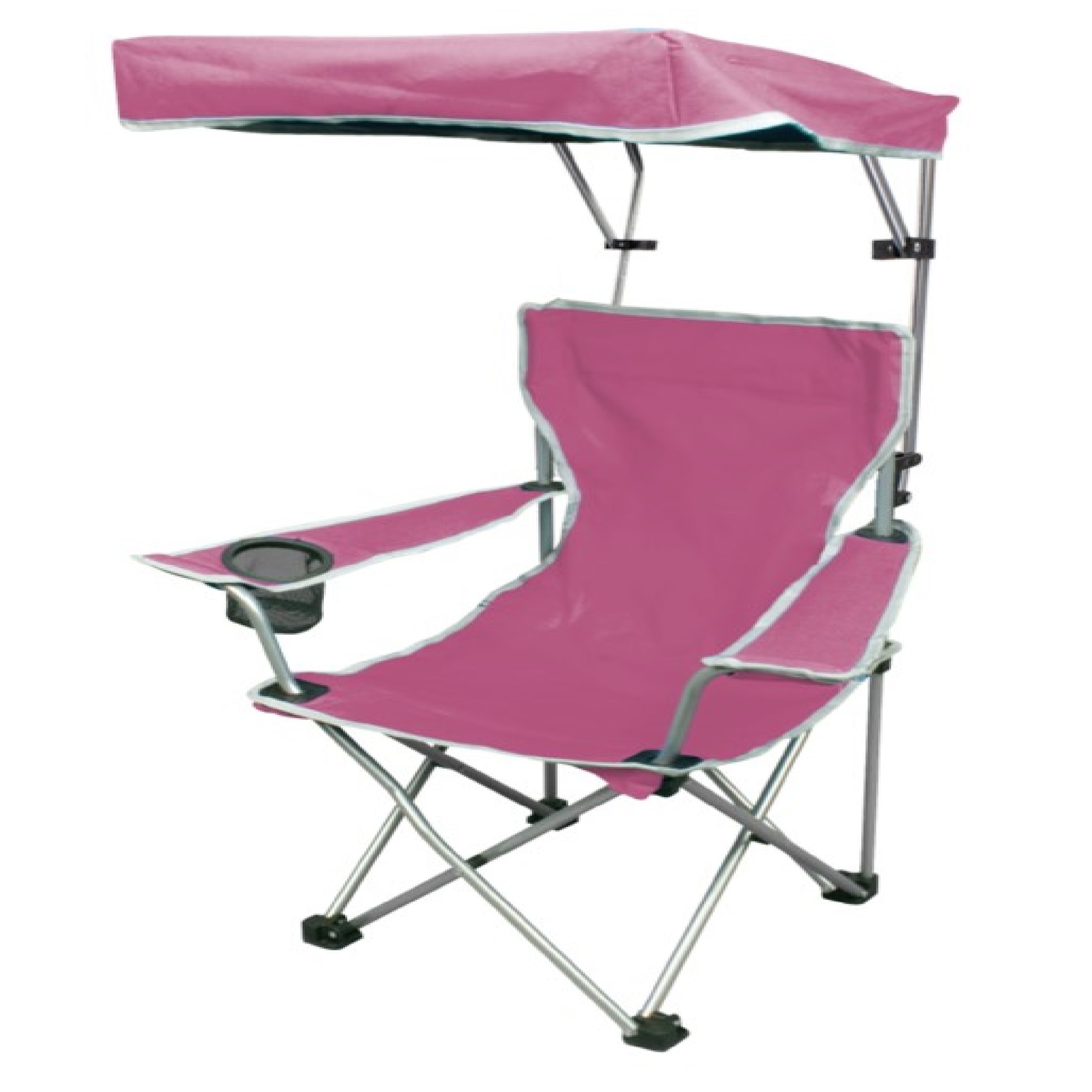 pink folding chair
