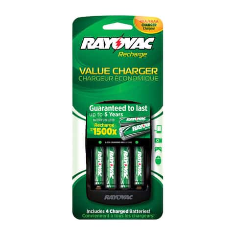 Recharge AA Batteries - Rayovac