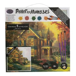 Crystal Art Paint by Number Multicolored 7 pc