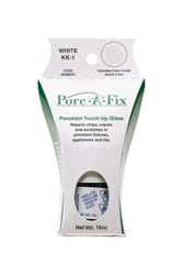 Porc-A-Fix  Porcelain  White  Touch-Up Glaze  15 cc 