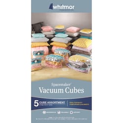 Whitmor Spacemaker Clear Vacuum Cube Storage Bags