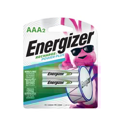 Energizer NiMH AAA 1.2 V 0.8 mAh Rechargeable Battery 2 pk