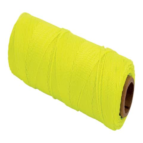 Marshalltown 500-ft Braided Fluorescent Pink Nylon Mason Line