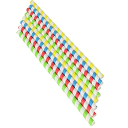 Chef Craft Assorted Paper Straws