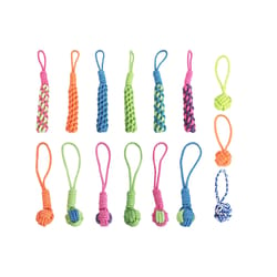 Diamond Visions Assorted Cotton Rope Dog Toy 1 pk