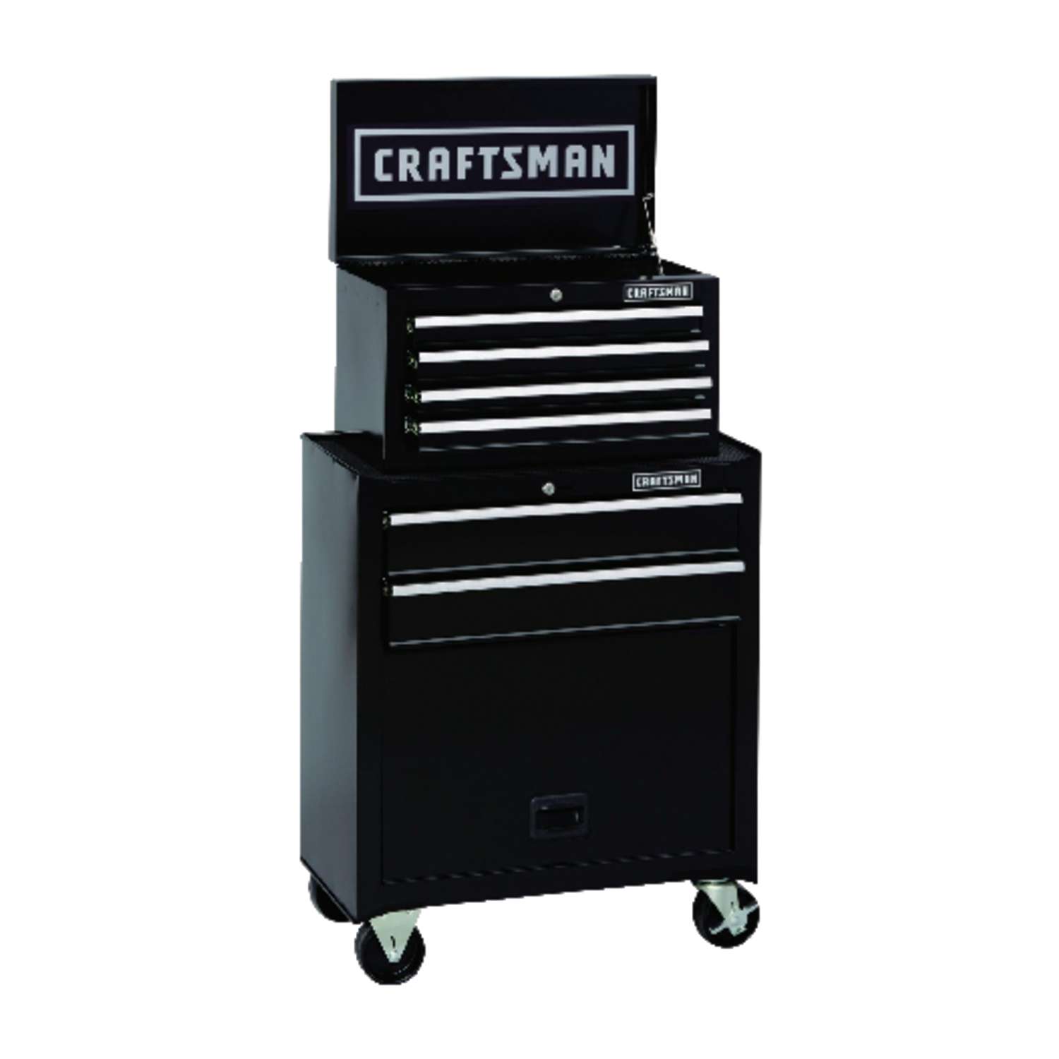 Craftsman 26 5 In 6 Drawer Steel Rolling Tool Cabinet 44 25 In H