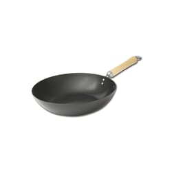 Joyce Chen Professional Carbon Steel Stir Fry Pan 12 in. Black