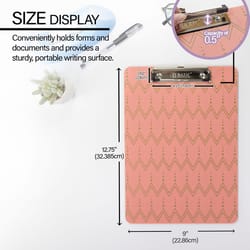 Bazic Products Letter Size Wood Clipboard
