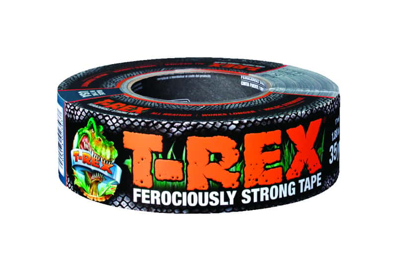 1 Roll Dark Gunmetal Gray T-Rex Ferociously Strong Duct Tape 1.88 in x 35 yd 