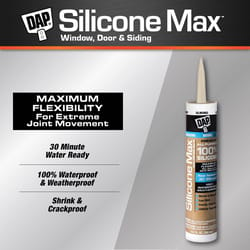 DAP Silicone Max Almond Silicone All Purpose Sealant 10.1 oz