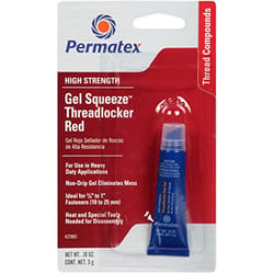 Permatex High Strength Threadlocker Gel 0.2 oz