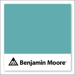 Benjamin Moore Peacock Blue 2049-40