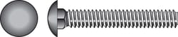 HILLMAN 3/8 in. X 7 in. L Hot Dipped Galvanized Steel Carriage Bolt 50 pk