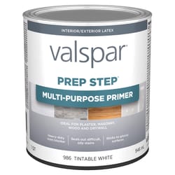 Valspar Prep-Step Tintable White Latex Primer 1 qt