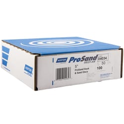 Norton ProSand 5 in. Ceramic Alumina Hook and Loop A975 Sanding Disc 100 Grit Medium 50 pk