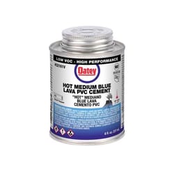 Oatey Blue Cement For PVC 8 oz