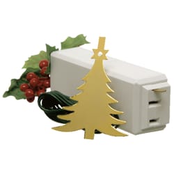 Xodus Innovations Brass Touch Control Tree Ornament 1.875 in.