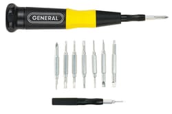 General 16-in-1 Multi-Bit Screwdriver Set 8 pc