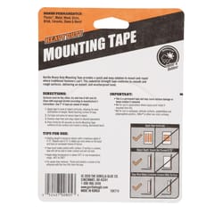 Gorilla 120 in. L X 1 in. W Double-Sided Mounting Tape