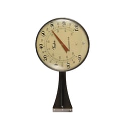 Taylor Dial Thermometer Aluminum Bronze 8.5 in.
