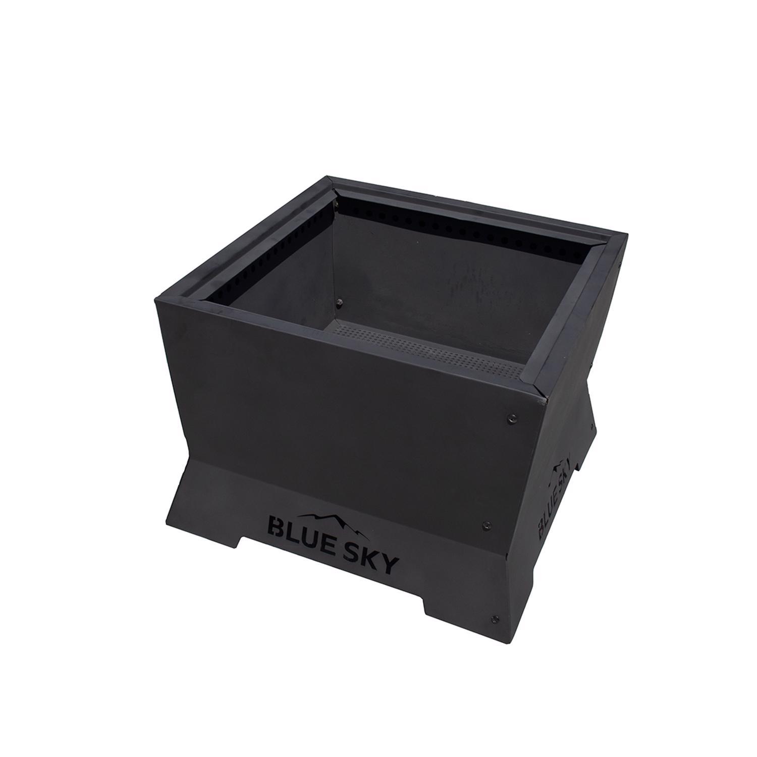 Blue Sky Outdoor Living 22 in. W Steel Square Wood Fire Pit Sansujyuku sansujyuku.com