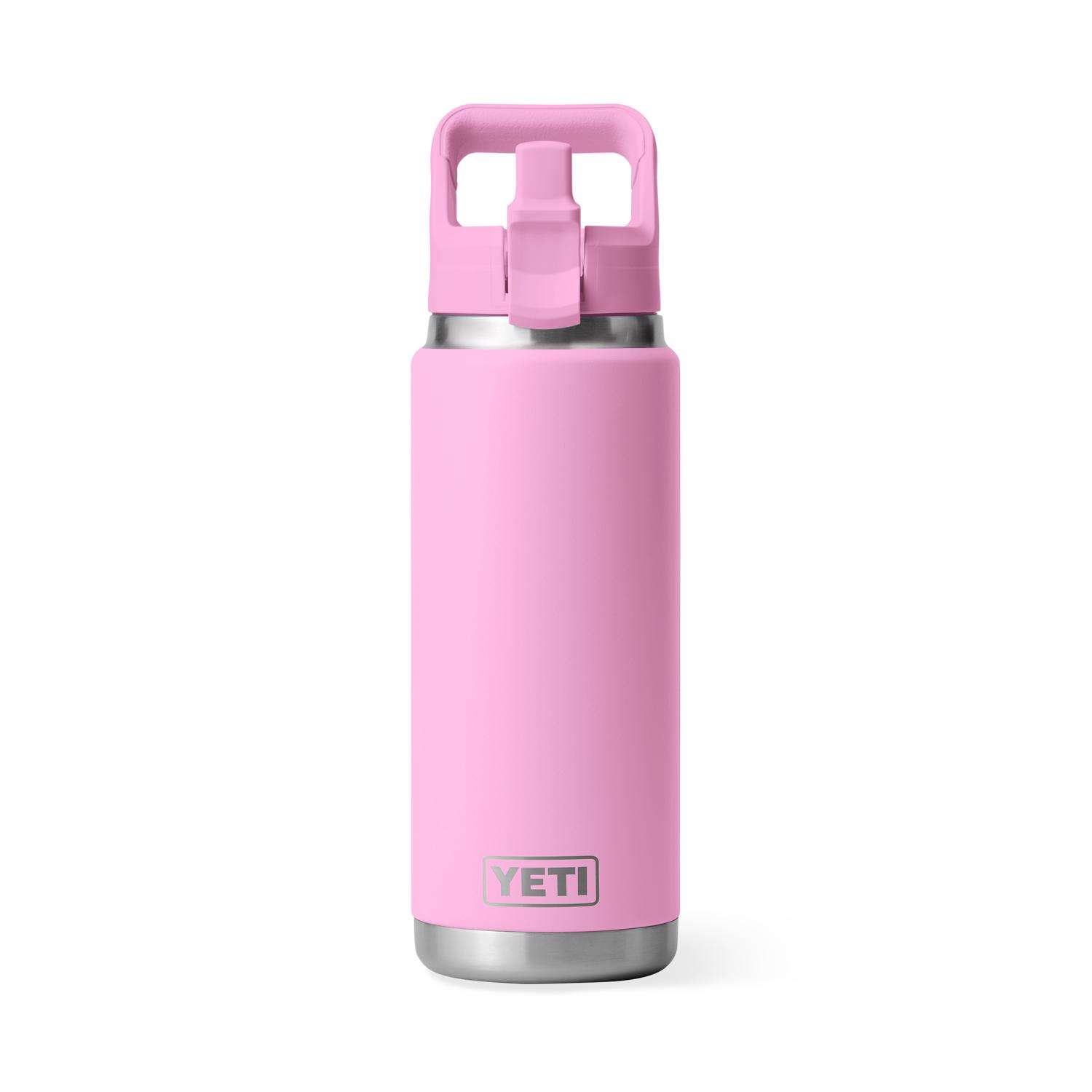 Yeti Rambler 26 oz Bottle with Straw Cap Power Pink - 21071501923