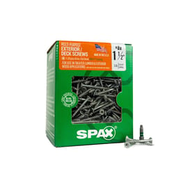 SPAX No. 8 Sizes X 1-1/2 in. L T-20+ Flat Head Construction Screws 5 lb 975 pk