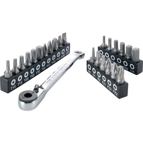 Craftsman Right Angle Bit Driver Set, 24 pc Craftsman Right Angle Bit Driver Set, 24 pc