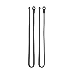 Nite Ize Gear Tie 0.5 in. W X 18 in. L Black Twist Tie 2 pk