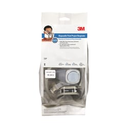 3M P95 Paint Spray and Pesticide Cup Disposable Respirator Gray L 1 pc