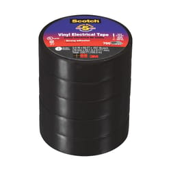 L Gray  Vinyl  Electrical Tape Pack Of 12 Duck  3/4 In W X 66 Ft 