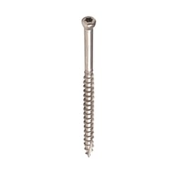 GRK Fasteners Pheinox No. 8 in. X 2-1/2 in. L Star Trim Head W-Cut Construction Screws