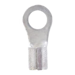 Jandorf 12-10 Ga. Uninsulated Wire Terminal Ring Silver 5 pk