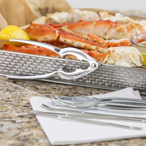 lobster and crab, lobster utensil holder set of 4 - Alphie & Ollie