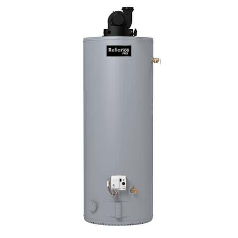 Reliance Water Heaters 40 gal 50000 BTU Natural Gas Water Heater Mfr# 9 ...