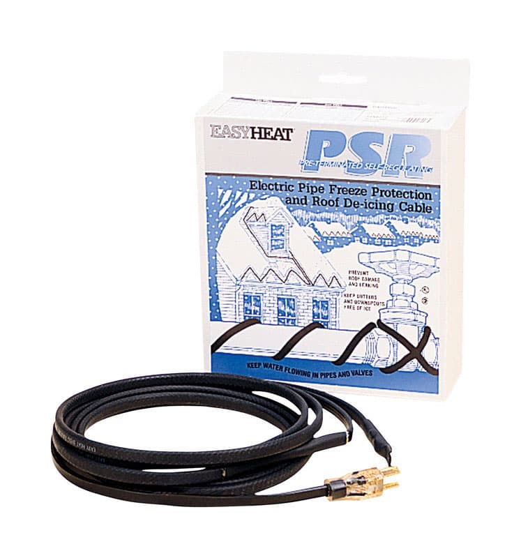 Easy Heat PSR 50 ft. L Self Regulating Heating Cable For Roof and Gutter/Water Pipe Sansujyuku sansujyuku.com