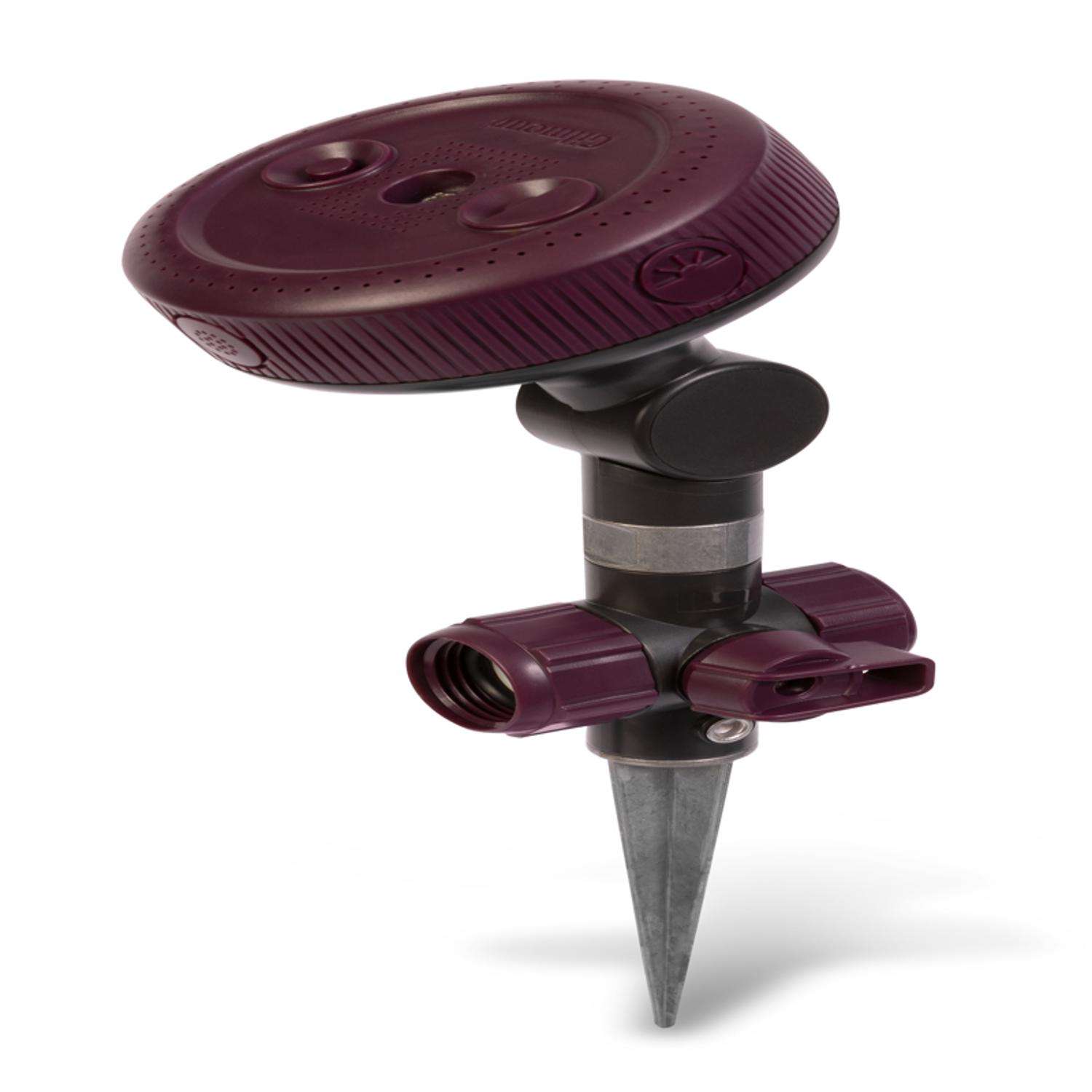 Gilmour Metal Spike Base Sprinkler 1250 sq ft 1 pk