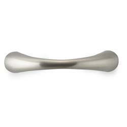 Richelieu Modern Arch Cabinet Pull 3-25/32 in. Brushed Nickel Silver 1 pk