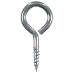 Ace 1/8 in. D X 1-1/8 in. L Zinc-Plated Steel Screw Eye 35 lb. cap. 10 pk