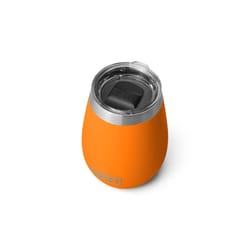 YETI Rambler 10 oz King Crab Orange BPA Free Wine Tumbler with MagSlider Lid
