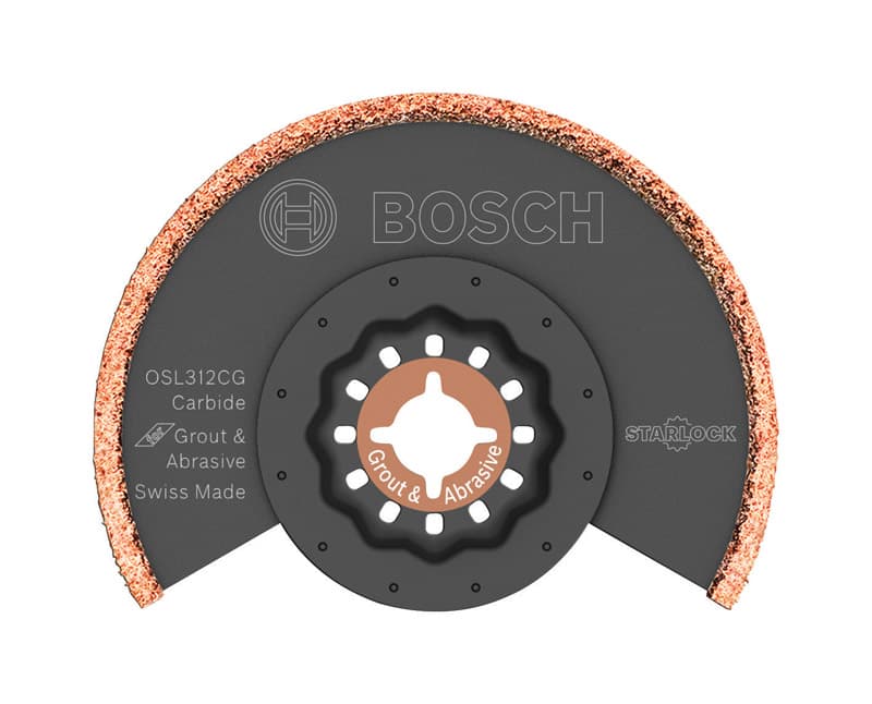 Bosch StarLock 3-1/2 in. X 4 in. L Carbide Grit Grout Blade 1 pk Sansujyuku sansujyuku.com